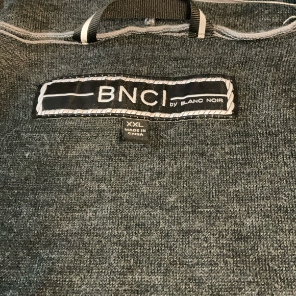 Blanc Noir Charcoal Knit Cardigan - Picture 6 of 8